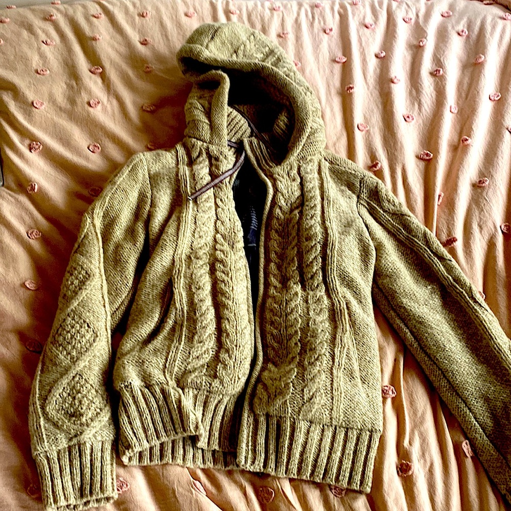 NEW Handmade Sherpa Sweater
